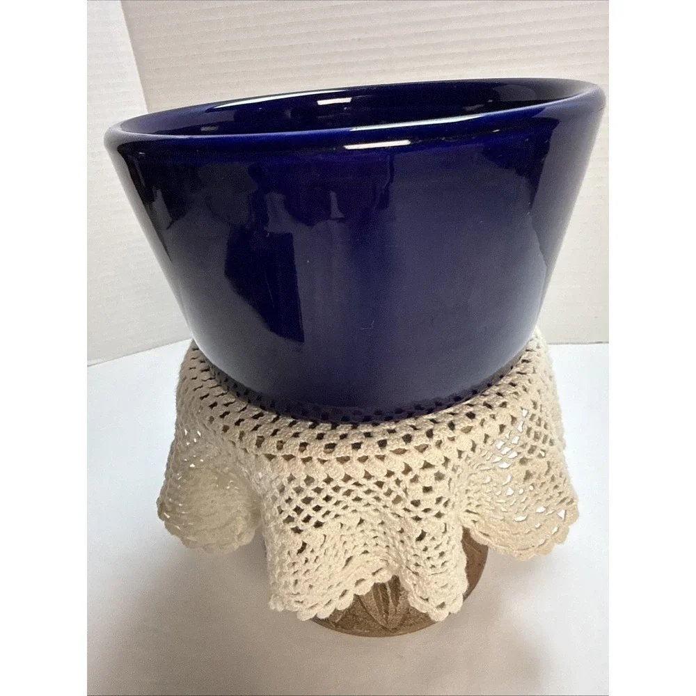 Vintage HALL Company Cobalt Blue 3.75